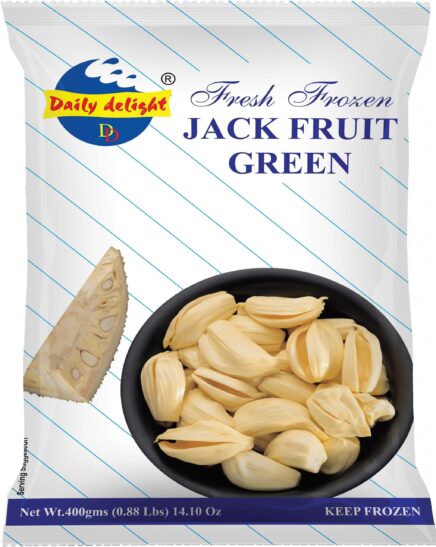 jack fruit green  sliced450gm (daily delight)