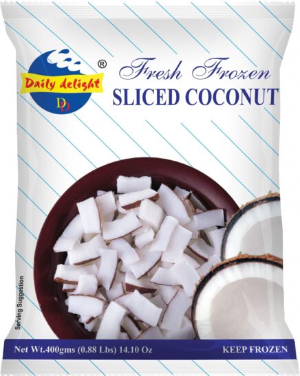 Sliced Coconut 400 gm (daily delight)