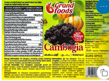 Black Tamarind ( kudampuli) 200gm - Image 4