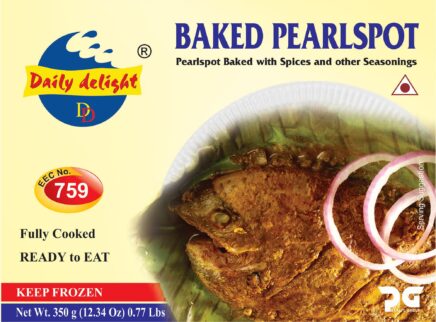 Baked Pearlsspot 350gm (കരിമീൻ പൊള്ളിച്ചത്)