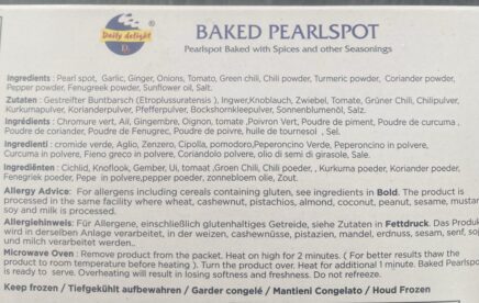 Baked Pearlsspot 350gm (കരിമീൻ പൊള്ളിച്ചത്) - Image 2